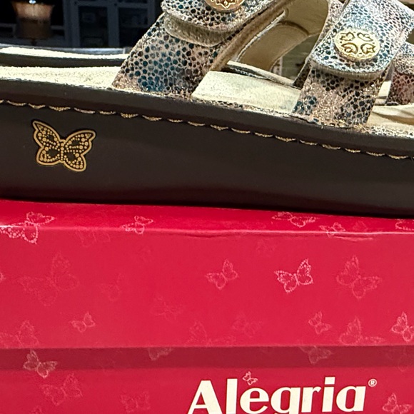 Alegria DINAH-FAWN DOTTIE ADJUSTABLE STRAP SLIDE SANDAL Sz 10.5-11 EU 41 NIB - Picture 9 of 16